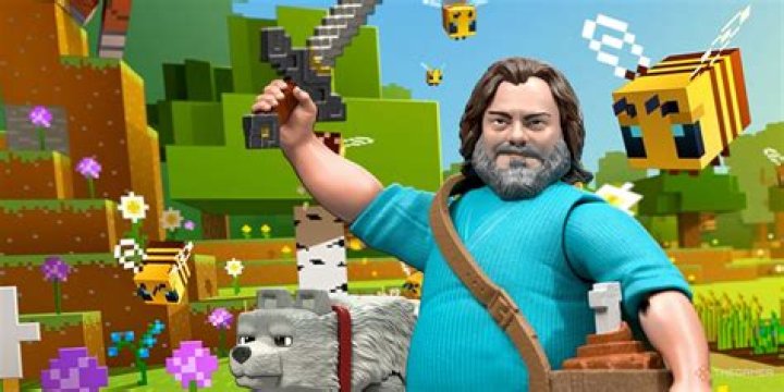 2006 comedy starring Jack Black as a monk who moonlights as a wrestler: 2 wds.