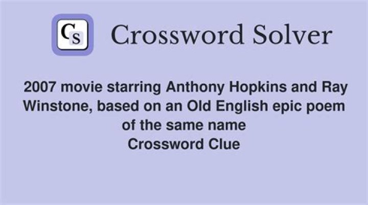 2007 movie starring Anthony Hopkins and Ray Winstone based on an Old English epic poem of the same name