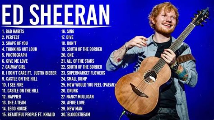 2021 Ed Sheeran #4 hit that was the second single from =