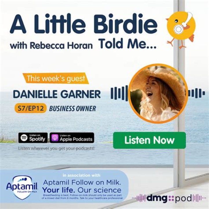 A little birdie ___ me ...