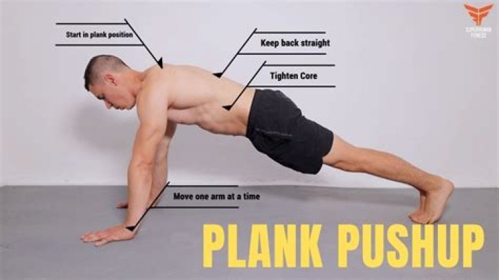 A single push-up or chin-up for example