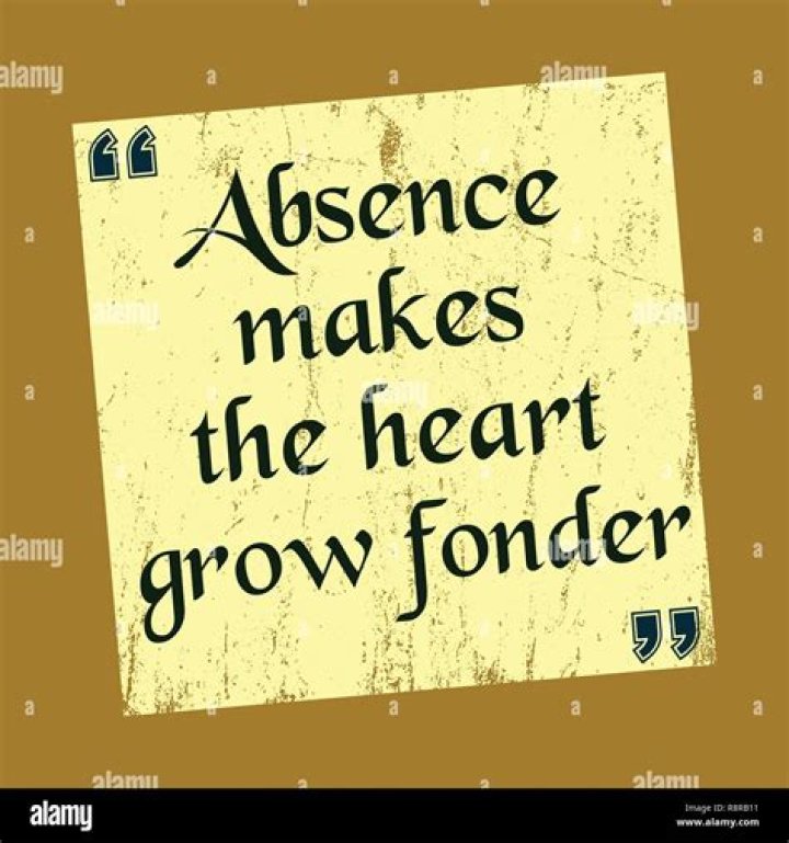 Absence makes the heart ___ fonder