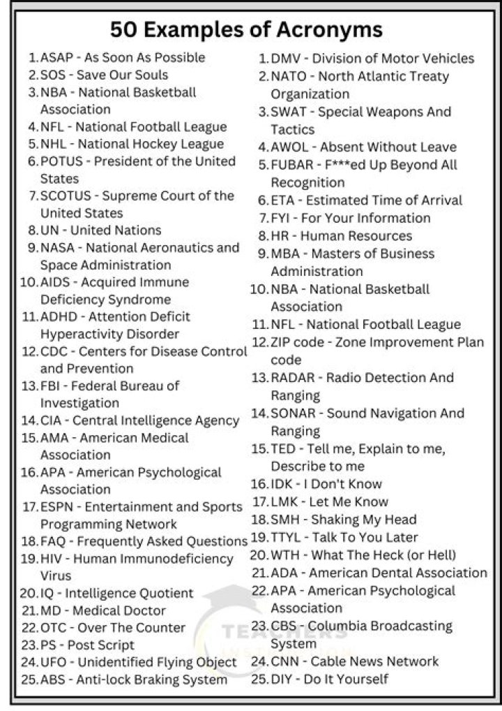 Acronym for the four major show business awards