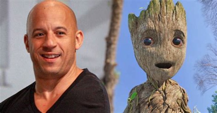 Actor Diesel who is the voice of Groot