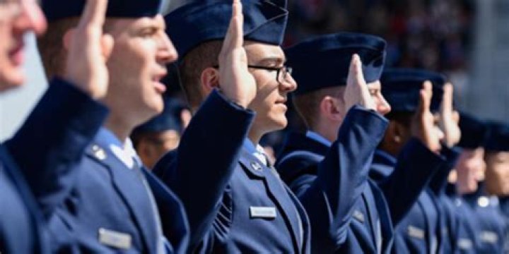 Air Force trainees