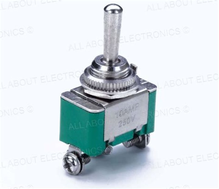 Alarm clock's toggle switch