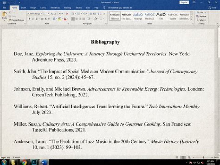 And others in a bibliography: 2 wds. abbr.