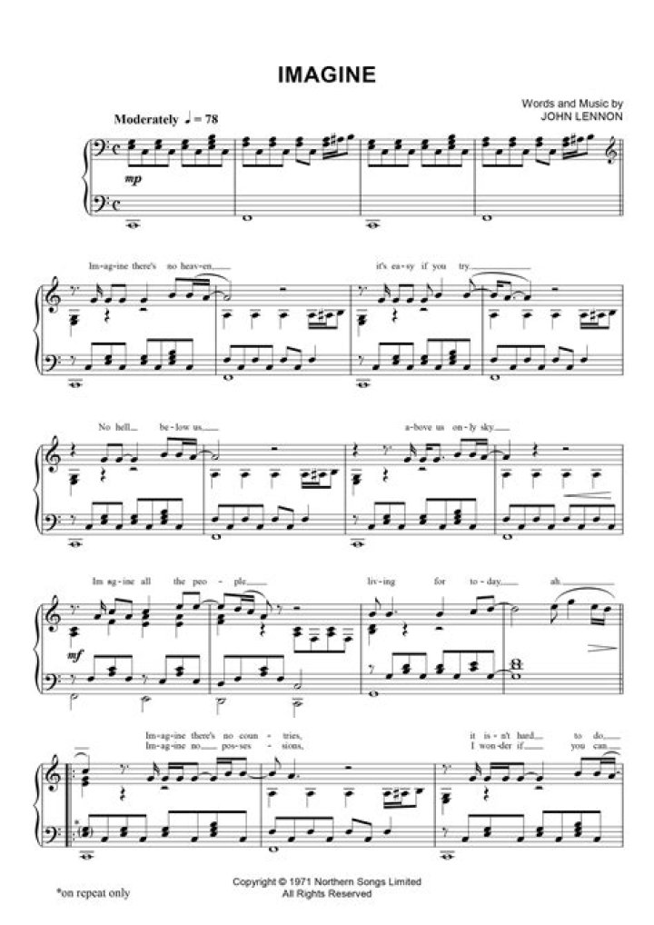 ... and the world will live ___ (end of the song Imagine): 2 wds.