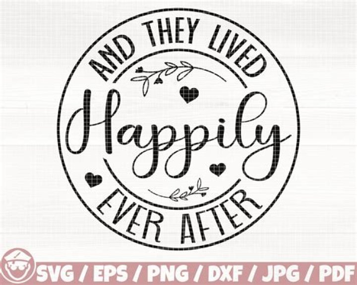 And they lived happily ___ after