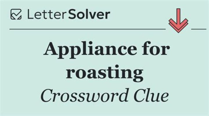 Appliance for roasting