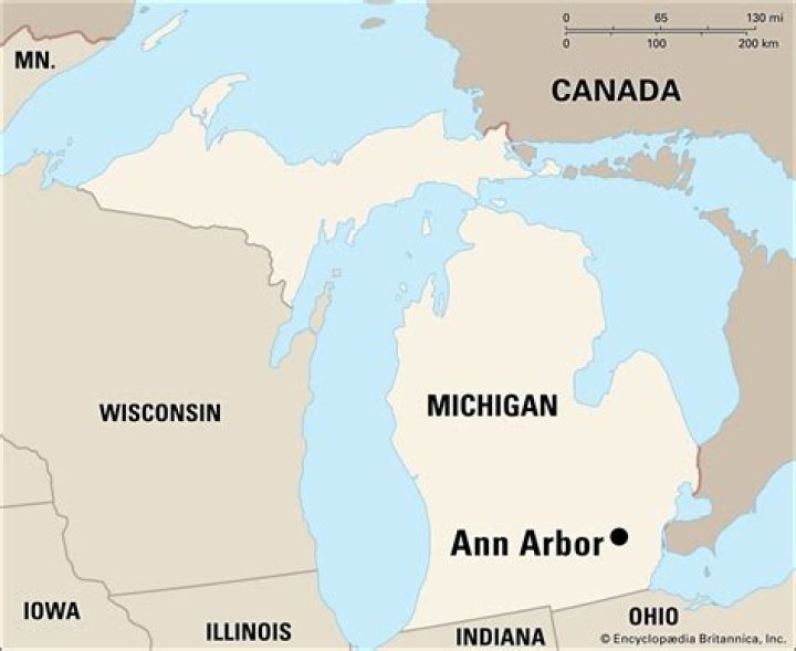 ___ Arbor (city in Michigan)
