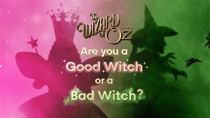 Are you a good witch ___ bad witch?: 2 wds.