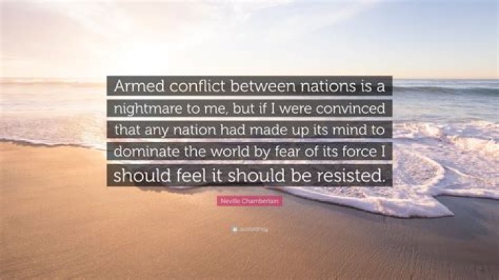 Armed conflict between nations
