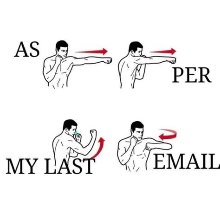 As ___ my last email ...