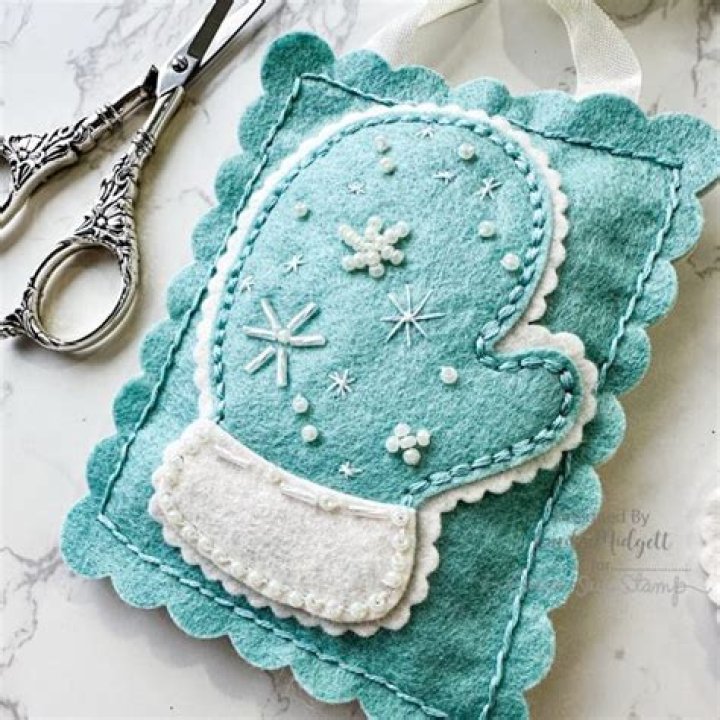 Assembled with needle and thread