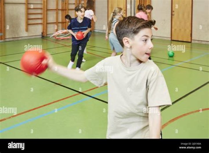 Avoiding as a rubber ball thrown in gym class