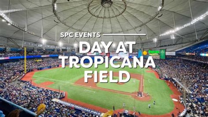 Baseball team that plays home games in Tropicana Field