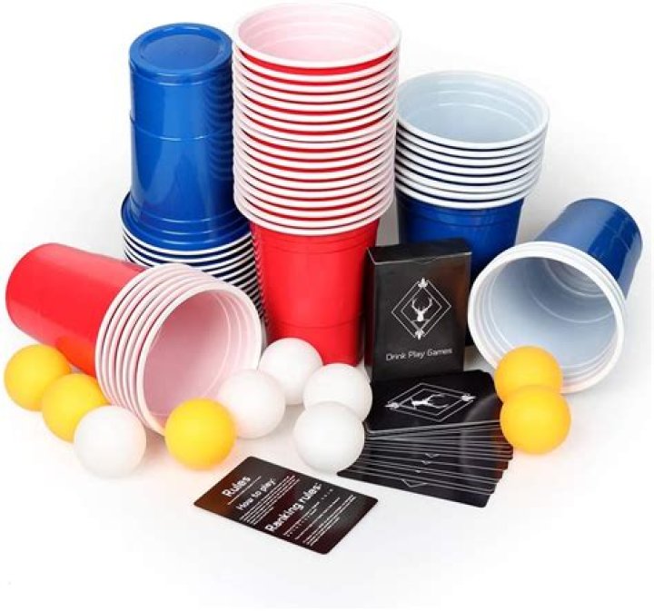 Beer pong container