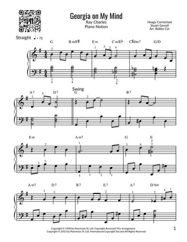 Biopic about the singer of Georgia on My Mind