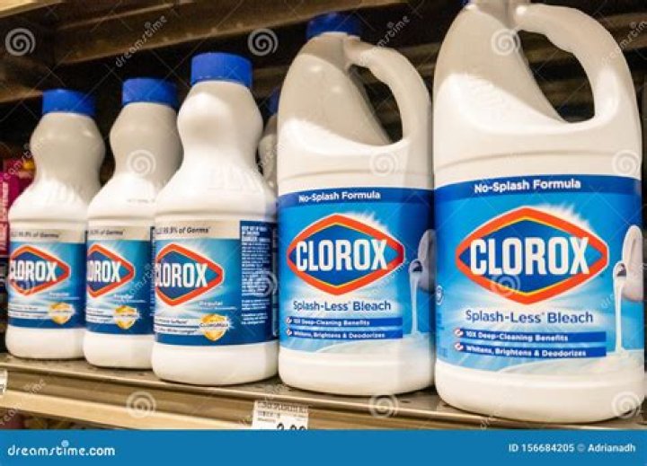 Bleach bottles
