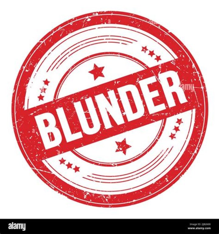 Blunder