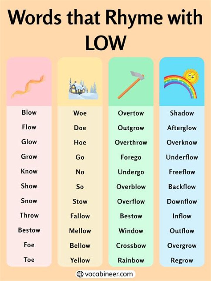 Body part that aptly rhymes with low