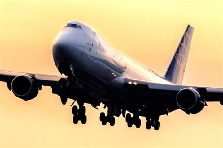 Boeing 747 for example