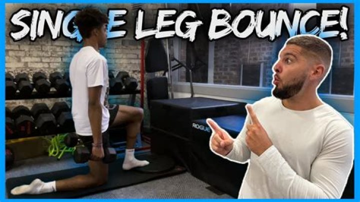 Bounce on one leg
