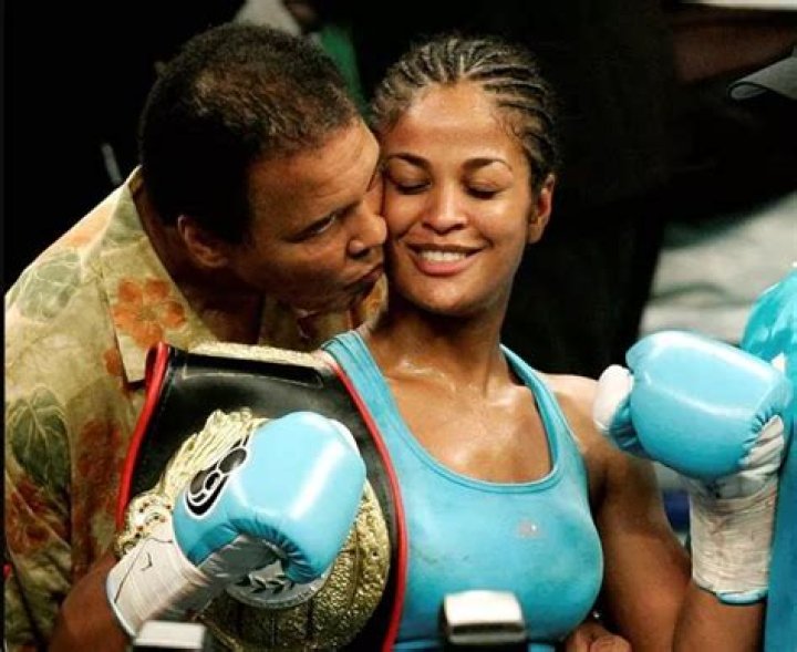 Boxing Hall of Famer Laila