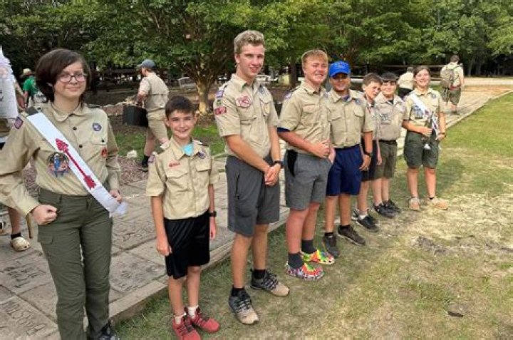 Boy Scouts get-together