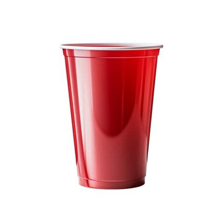Brand of red plastic cup