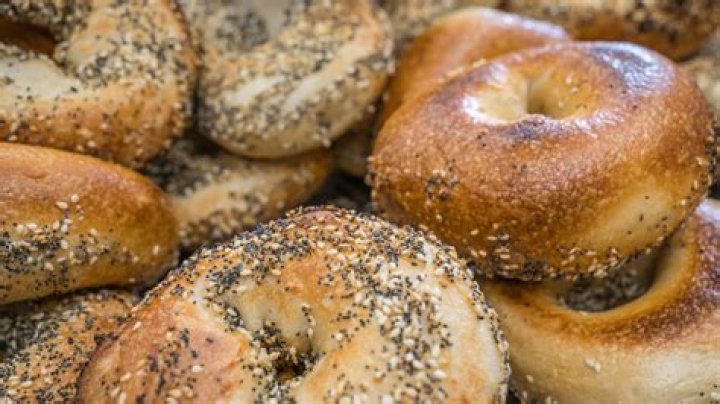 Breakfast rolls that might be topped with schmears