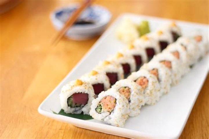 California roll or spicy tuna roll for example