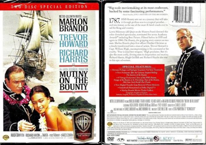 Camelot actor who played Seaman John Mills in Mutiny on the Bounty: 2 wds.