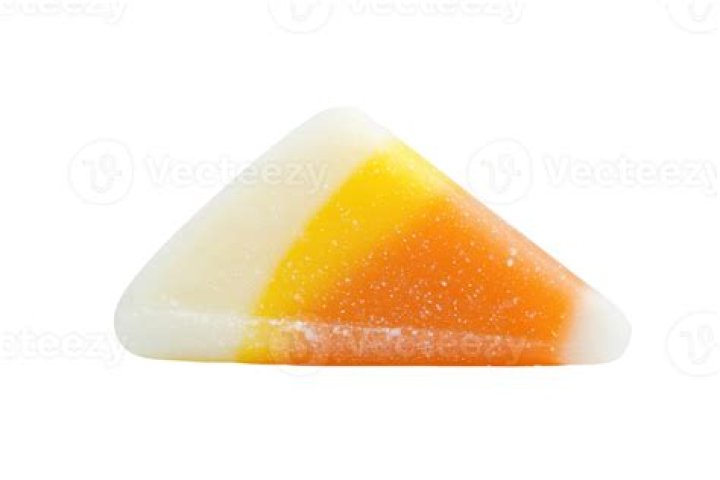 Candy ___ (triangular treat)