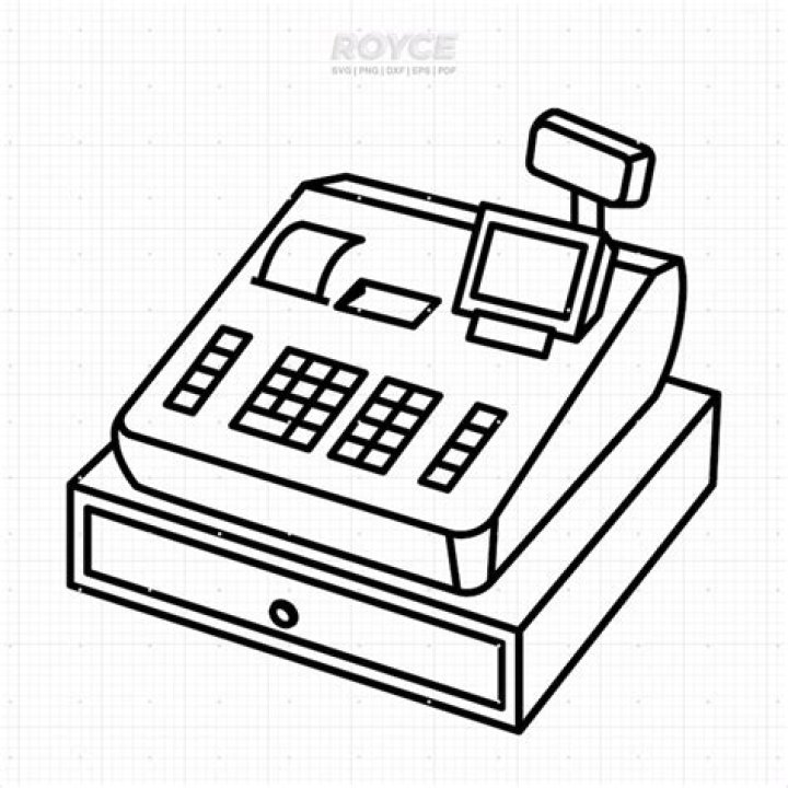 Cash register printout