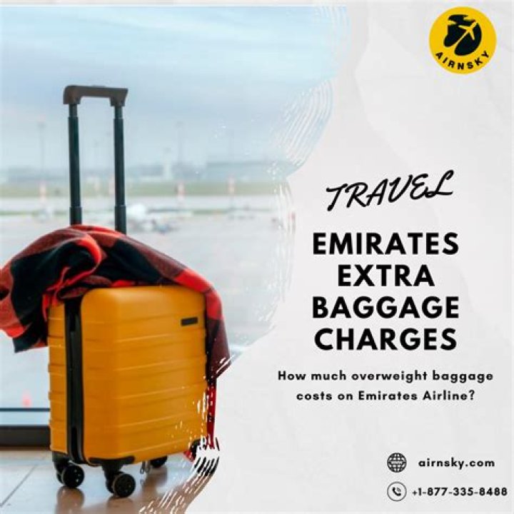 Charge for extra luggage say