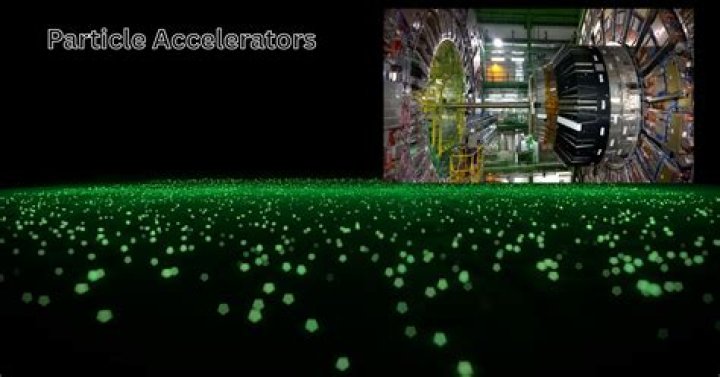 Charged particle in a particle accelerator