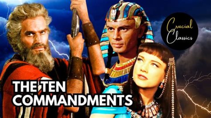 Charlton Heston's role in The Ten Commandments