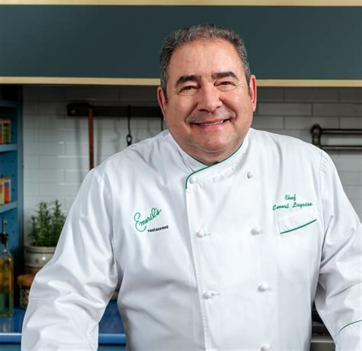 Chef Emeril Lagasse's shout when he tosses something into a pan