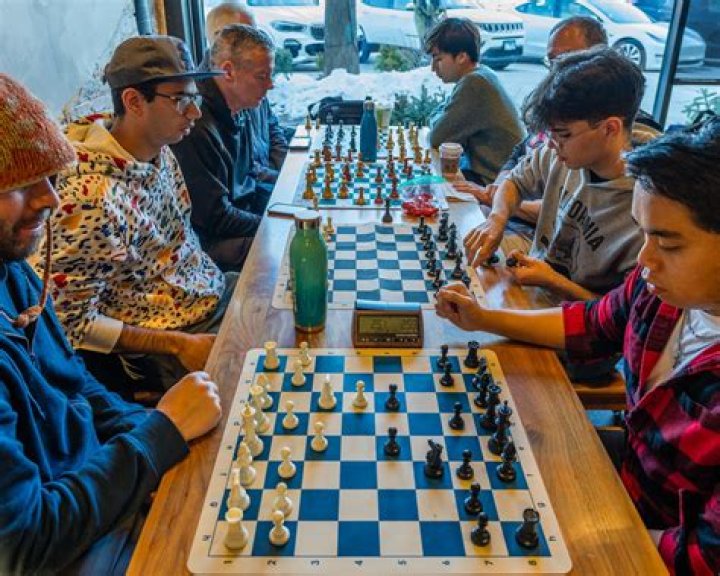 Chess club member stereotypically