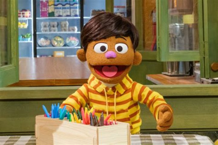 Childlike Sesame Street character