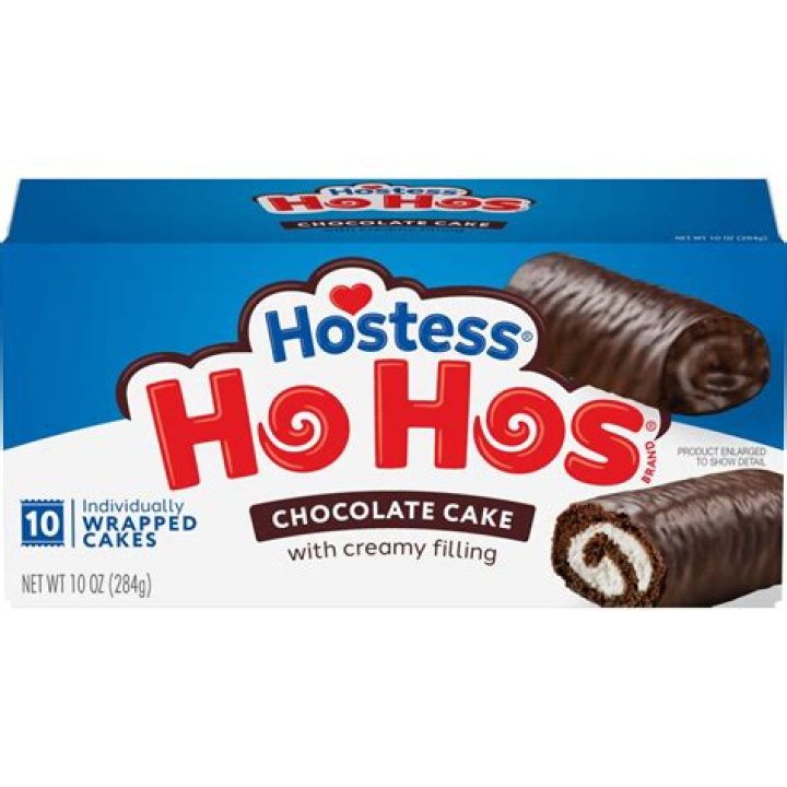 Chocolaty snack roll made by Hostess: 2 wds.