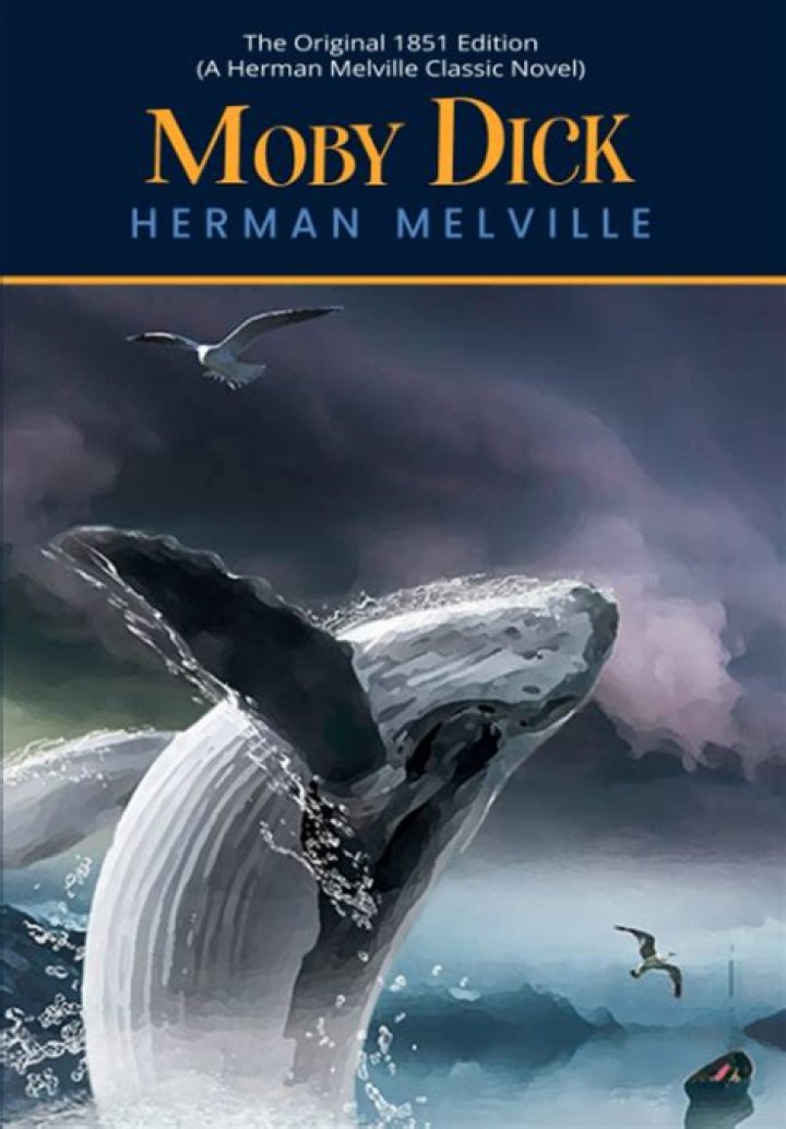 Classic Herman Melville book subtitled or The Whale: Hyph.
