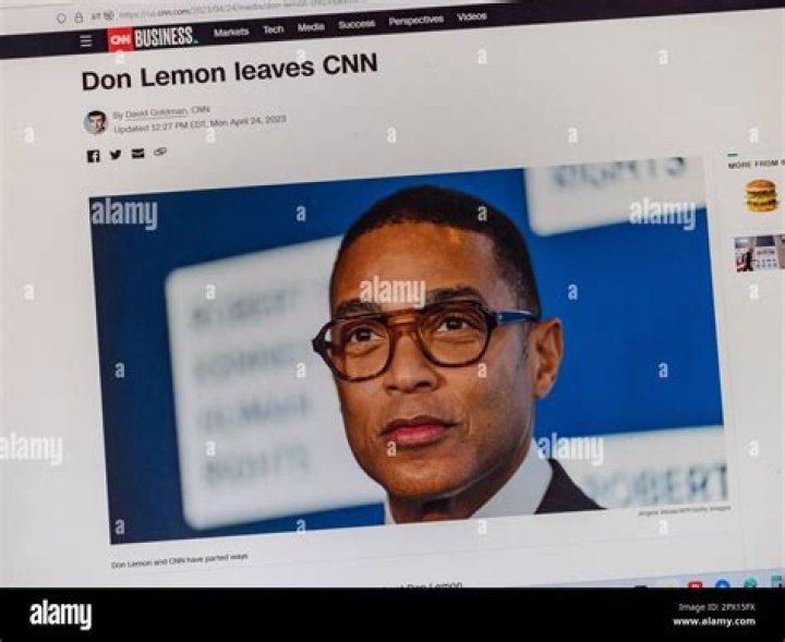 CNN presenter Lemon