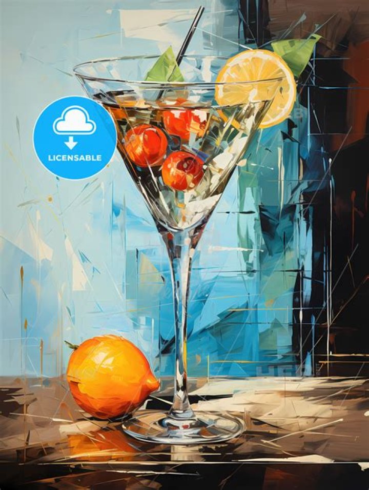 Cocktail made with gin and vermouth