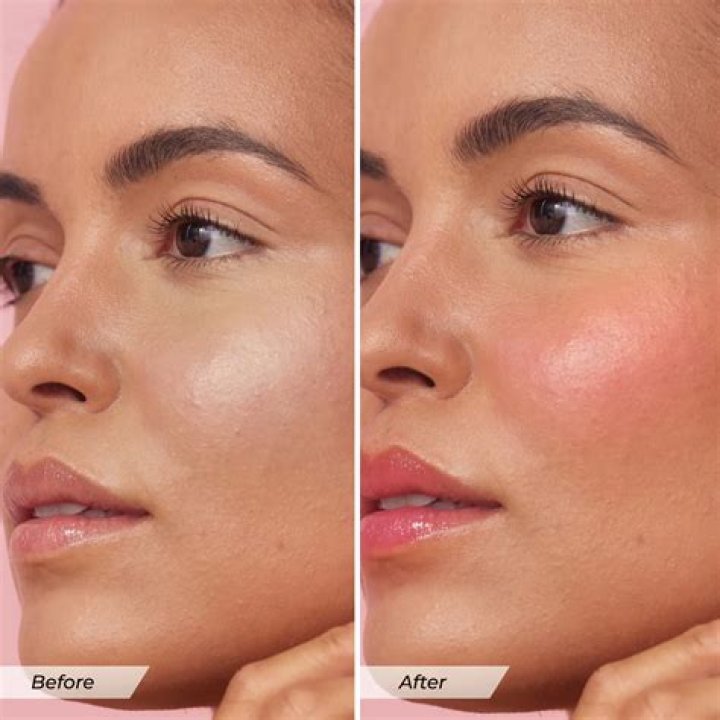 Color of blushing cheeks