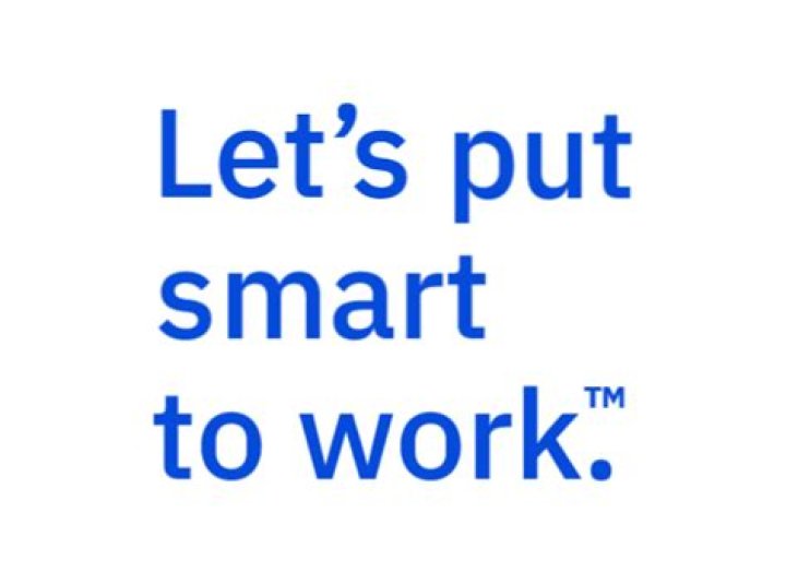 Company with the slogan Let's put smart to work