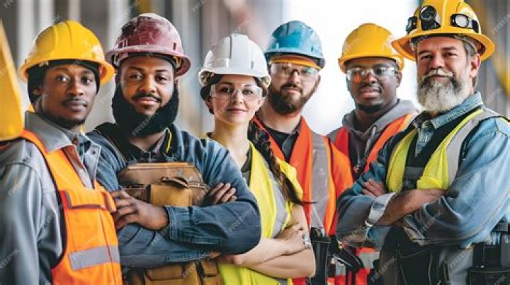 Construction worker's workplace