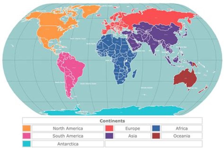 Continent with the two most populous countries